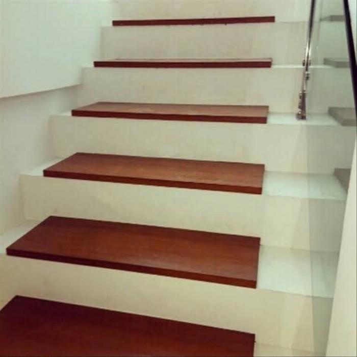 papan trap anak tangga kayu tangga alas kayu tangga