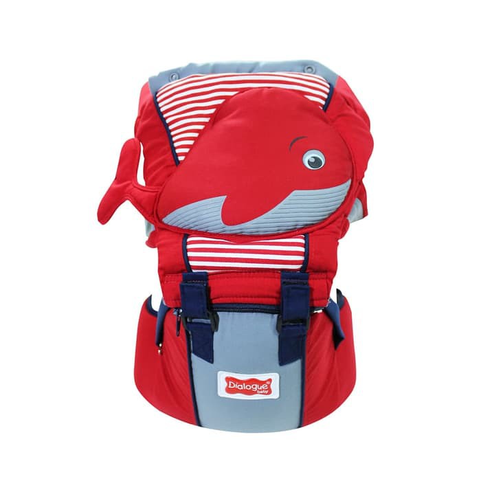 DIALOGUE BABY Gendongan Bayi Hipseat Whales Series DGG4138