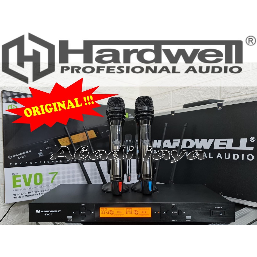 mic wireless hardwell evo 7 HARDWELL EVO 7 handheld original