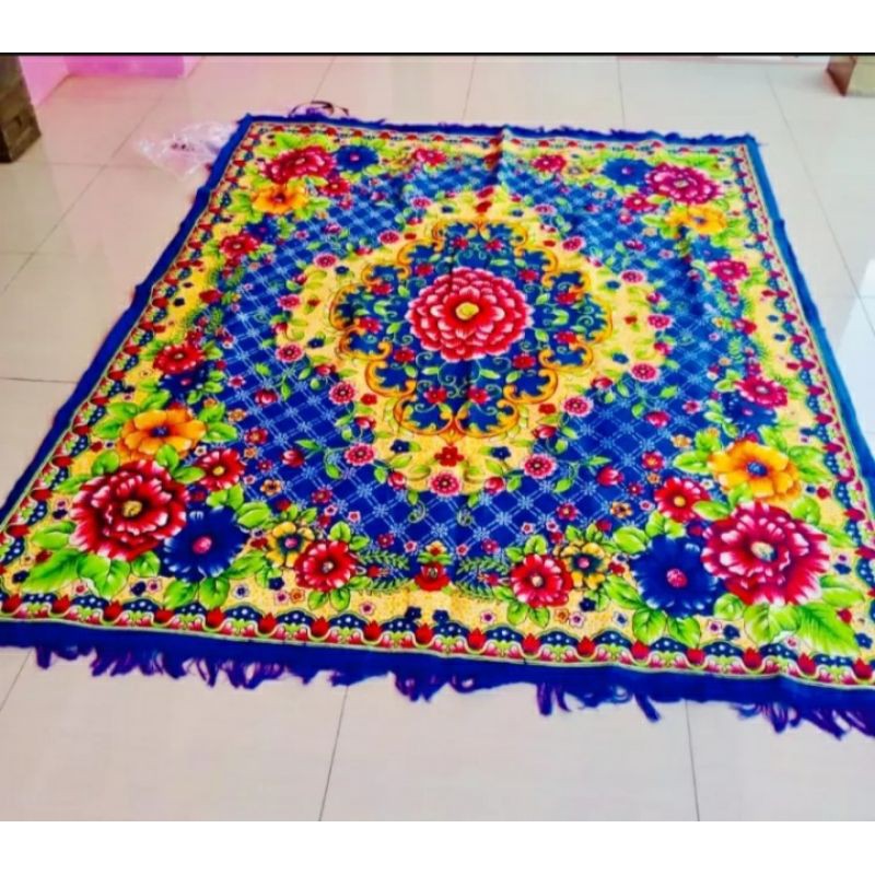 KARPET JAGUAN MOTIF BUNGA TURKI