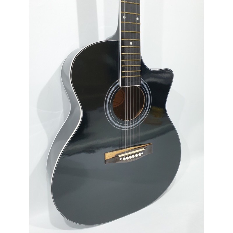 Gitar Akustik Merk Yamaha Tipe F1000 Hitam Natural Sunkay Trusrod Senar String Murah Jakarta Pemula