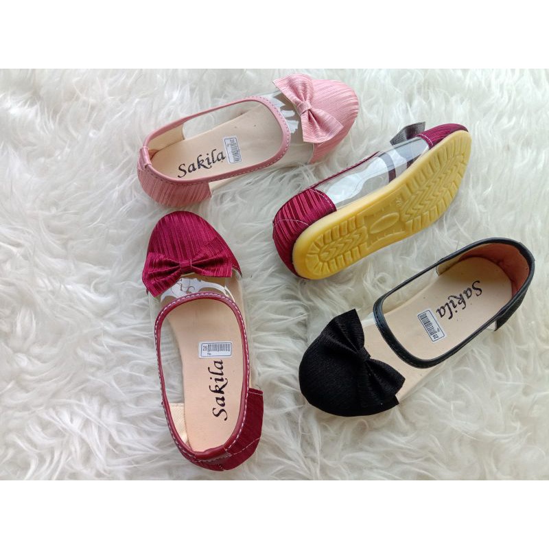 khainuna flat shoes kaca albani size 26-30 32-35