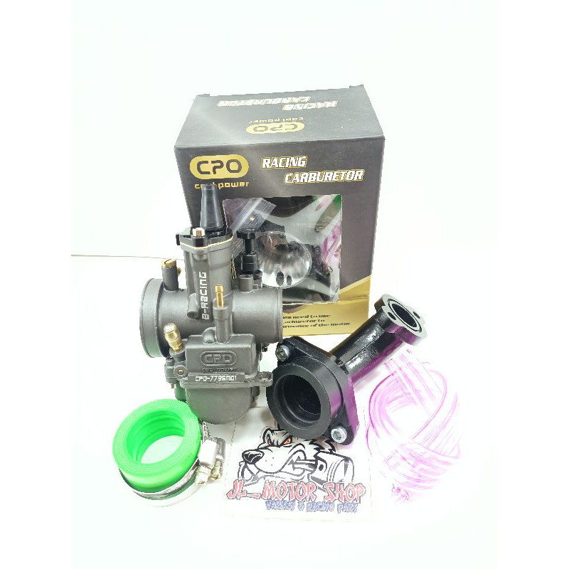 Carburetor Karbu Karburator PWK CPO 24 26 28 30 32 34 Plus Manipol Intake Motor Bebek