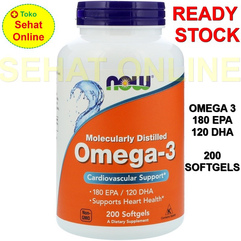 NOW Foods Omega 3 180 EPA /120 DHA