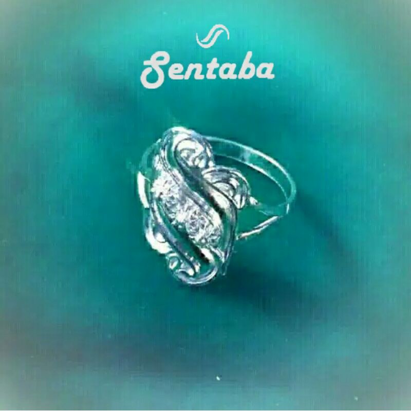 Cincin Perak kuda laut , Perak Murni 999