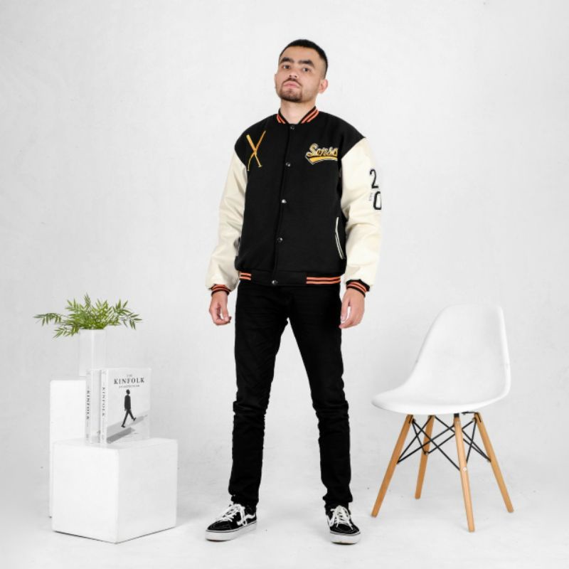 Jaket pria Varsity Baseball Pria Wanita - Varsity Jacket  Baseball Original sensor