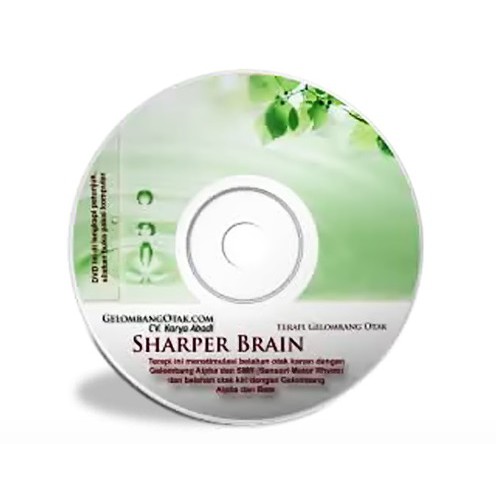CD Terapi Otak Sharper Brain - Musik Terapi Mengatasi Anak Hiperaktif (ADHD)