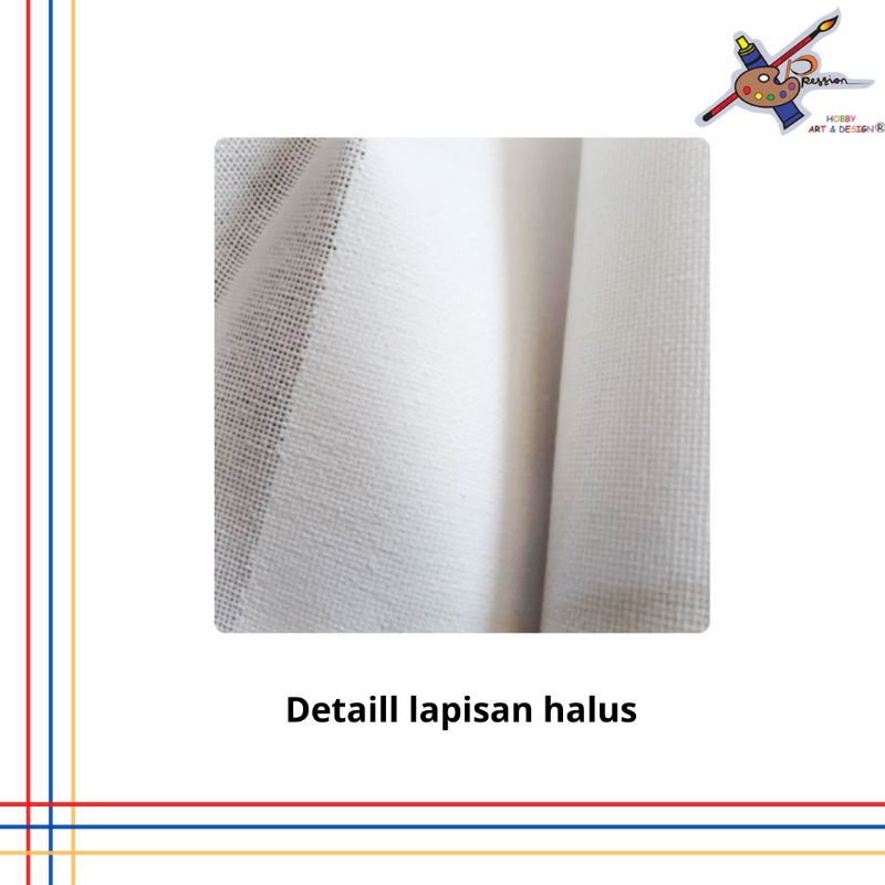 KANVAS ROLL / KANVAS SIAP PAKAI XPRESSION 1mx 105cm