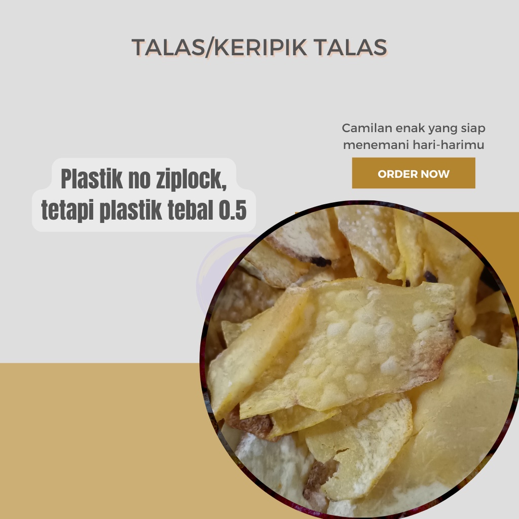 

Keripik Talas 250Gr