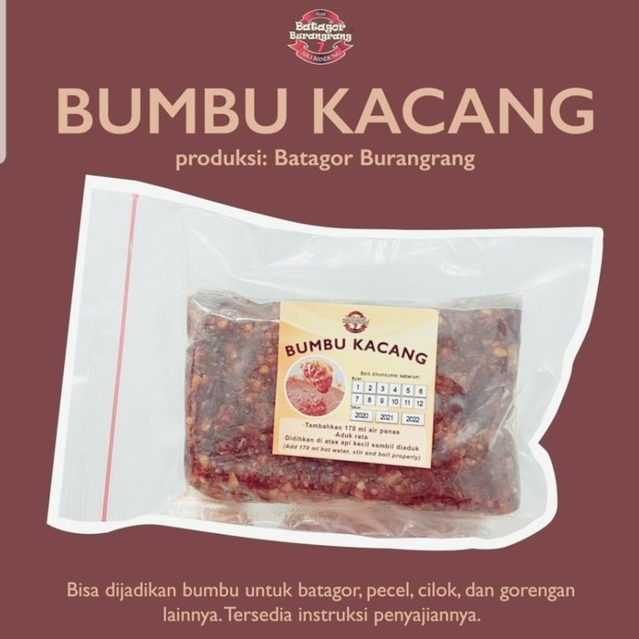 

Dijual Bumbu Padat Kacang Batagor Burangrang Terlaris