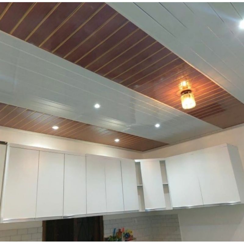 RAK PIRING LEMARI GANTUNG DAPUR KITCHENSET ATAS PINTU 9 LETER L