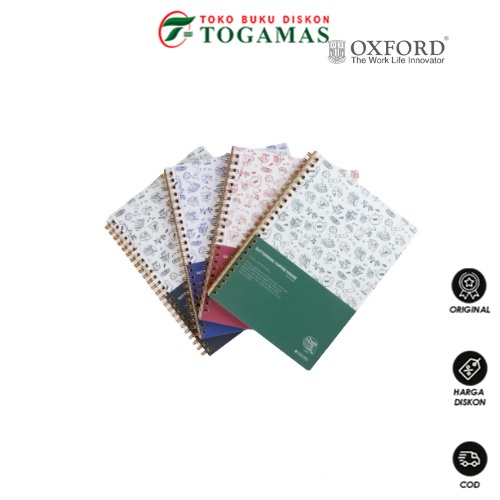 

READY STOCK !! BUKU TULIS NOTEBOOK GUTTERIDGE COFFE HOUSE A5 SPIRAL OXFORD