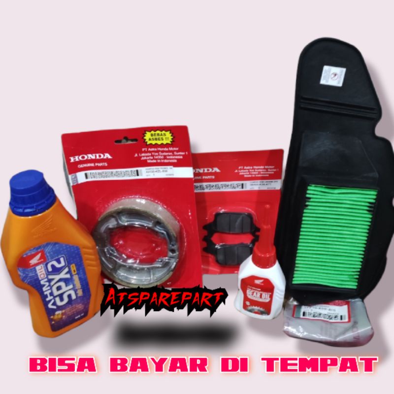 PAKET SERVICE SPX 2 HONDA VARIO 150 F1 KZL K59