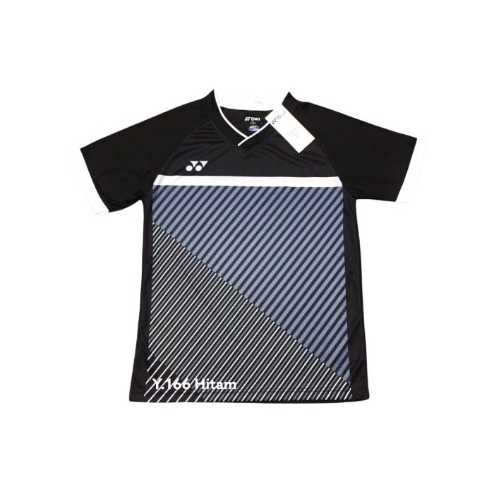 Baju Badminton YONEX Bulutangkis Y.166 Hitam - M /Pakaian olahraga terbaru/pakaian olahraga murah/pa