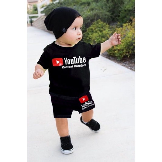 COSTUM NAMA/SABLON NAMA SOSMED YOUTUBE 6-12 BULAN ALL SIZE