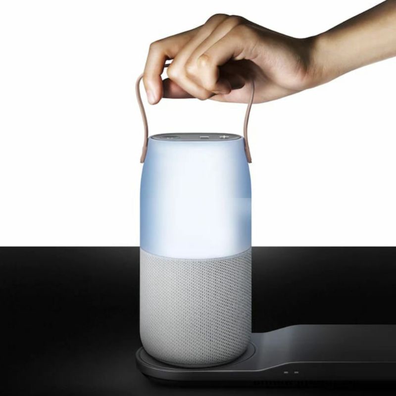 Samsung Wireless Speaker Bottle Original Bluetooth Speker Botol Lampu Spiker Salon