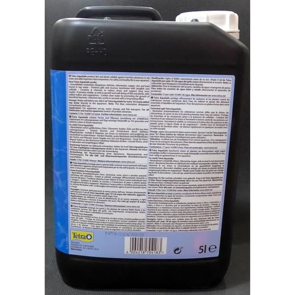 TETRA AQUA SAFE 5L OBAT IKAN ANTI STRES 5 LITER OBAT IKAN