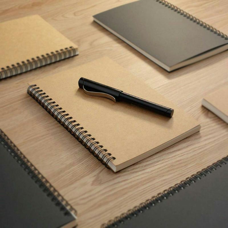 

BUKU SKETSA/SKETCHBOOK/SKETCHBOOKA5 BROWN#bukusketsa#notebook#notebookmurah#