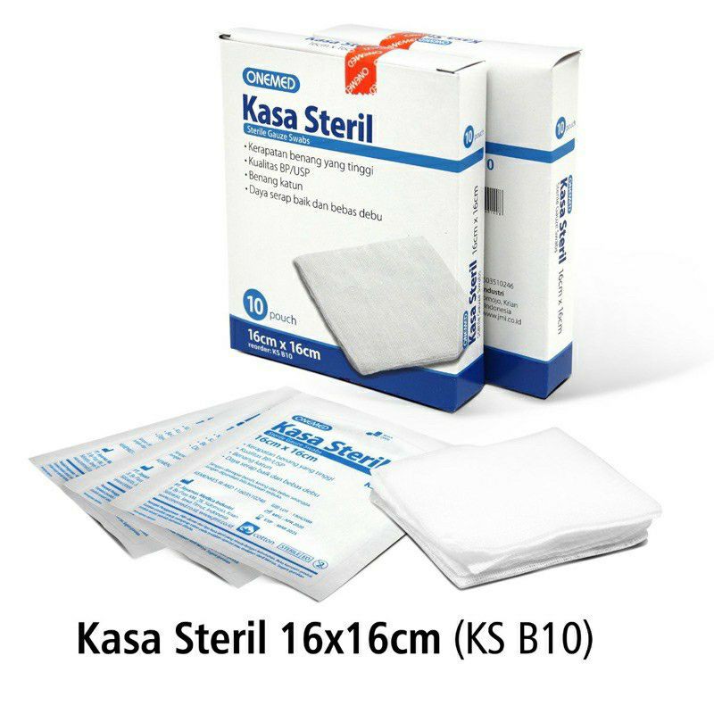 Kasa Steril Onemed /Gidcare 16x16 cm isi 10