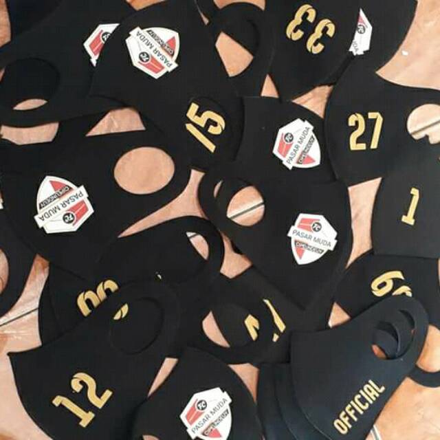 Masker Scuba Sablon Satuan