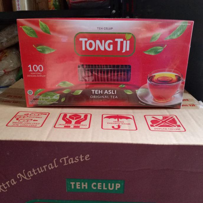 

[[BISA COD]] Tong Tji Teh Celup Asli Box (100 Sachet X 2gr) CUCI GUDANG Kode 420