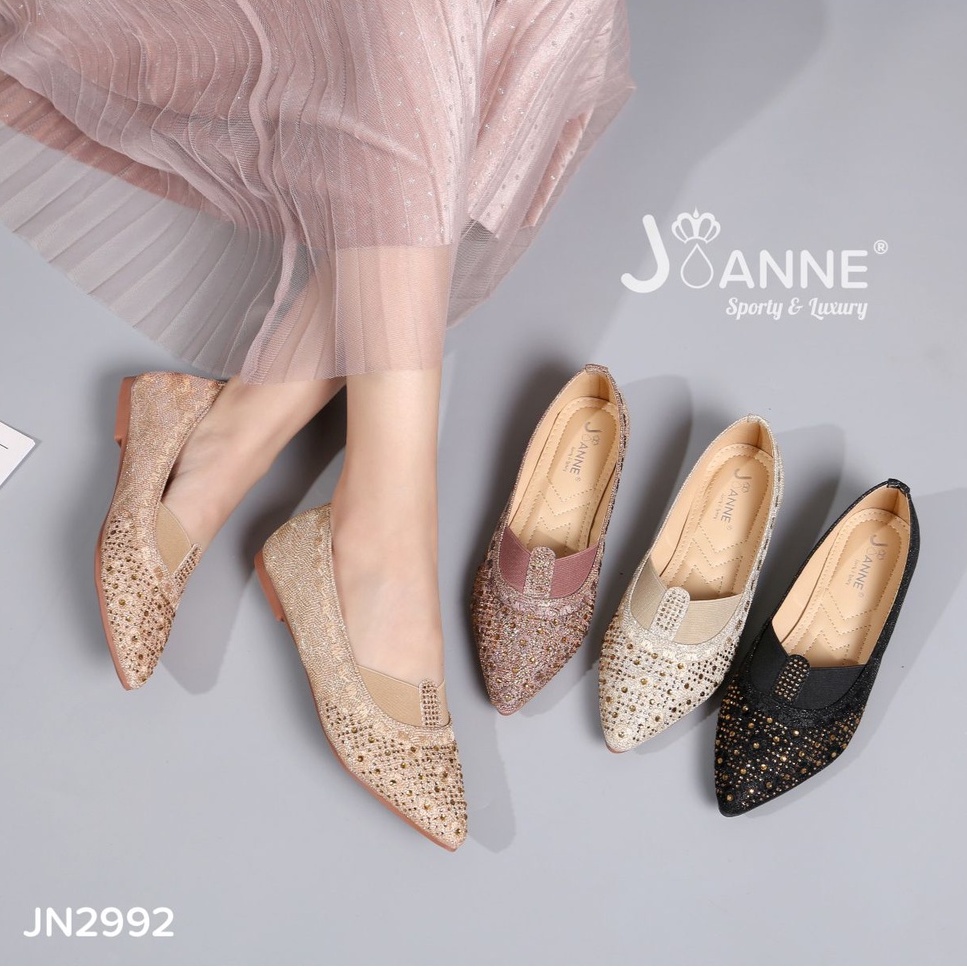 JOANNE Flat Loafers Shoes #JN2992 ORIGINAL