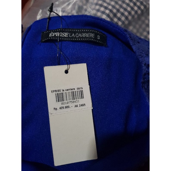 baju terusan. brokat