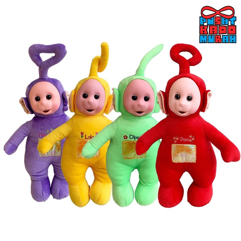 Boneka Teletubbies / Teletubies XL - Tinky Winky / Dipsy / Lala / Poo