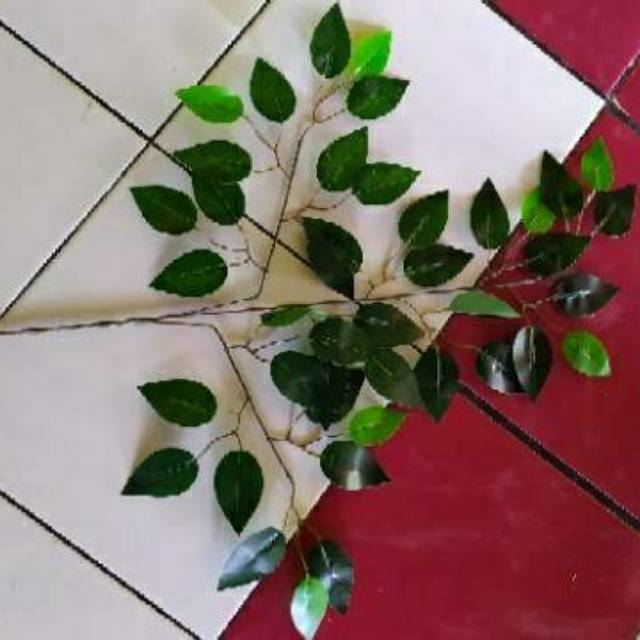Daun Beringin Plastik - Daun Hias Artificial Beringin