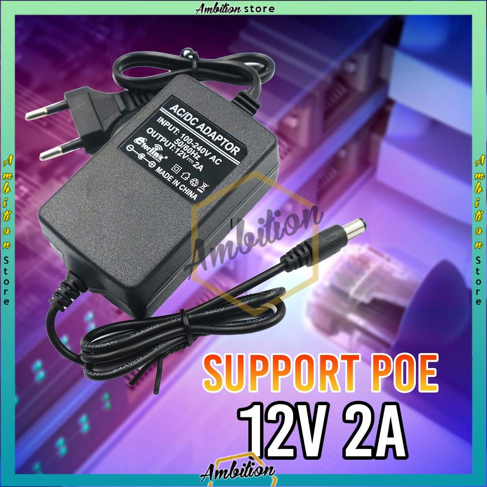 TERBARU!!! ADAPTER 12V 2A  - ORIGINAL POWER SUPPLY [Bisa bayar ditempat]