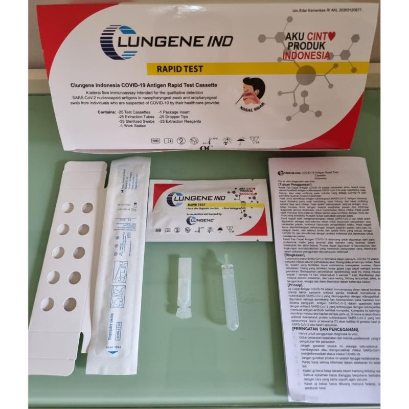 (Barang Ready) Test Antigen Lungene Eceran