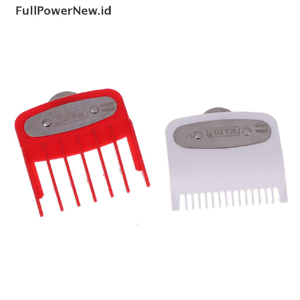 [Full] 1.5mm + 4.5mm Size Guide comb Attachment Comb Set with a Metal Holder Clipper .