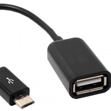 Kabel Usb otg Micro Android sambungan hp untuk sound card mouse dll