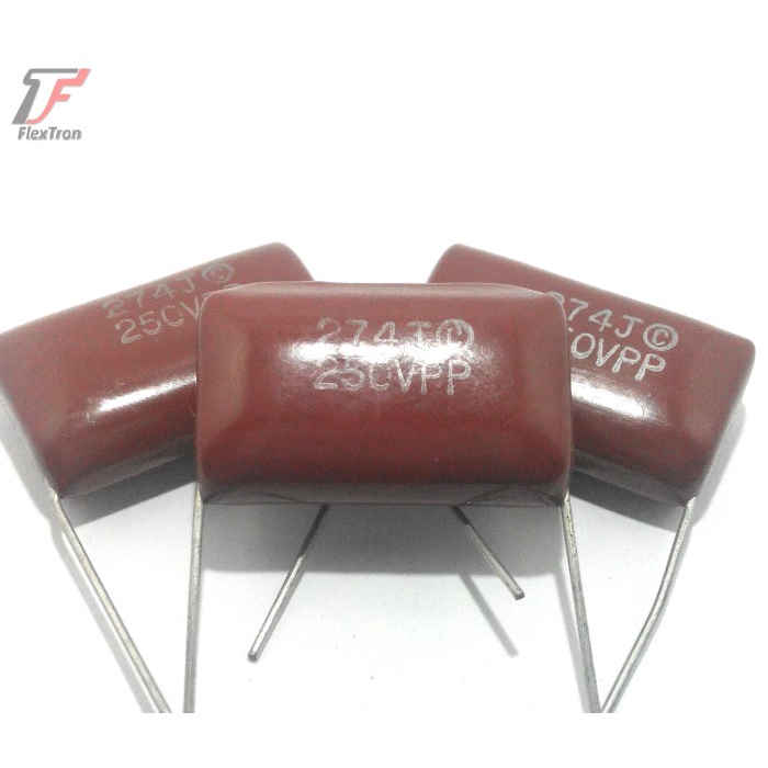 Capacitor / Kapasitor Milar 274 / 270nF 250V