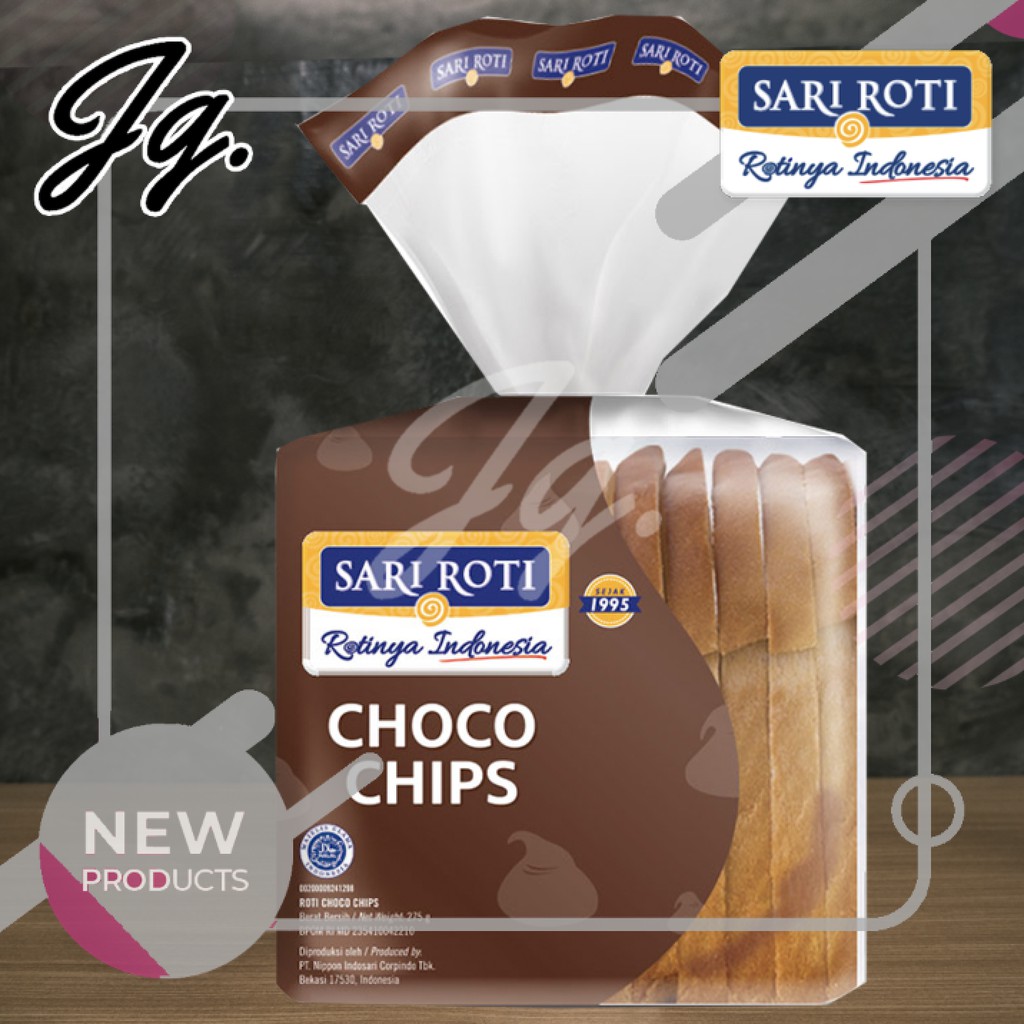 

SARI ROTI TAWAR CHOCO CHIPS 275 GRAM