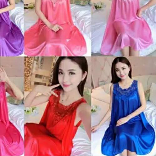 ♜ DASTER JUMBO SATIN BRUKAT ATAS IMPORT WANITA ✿