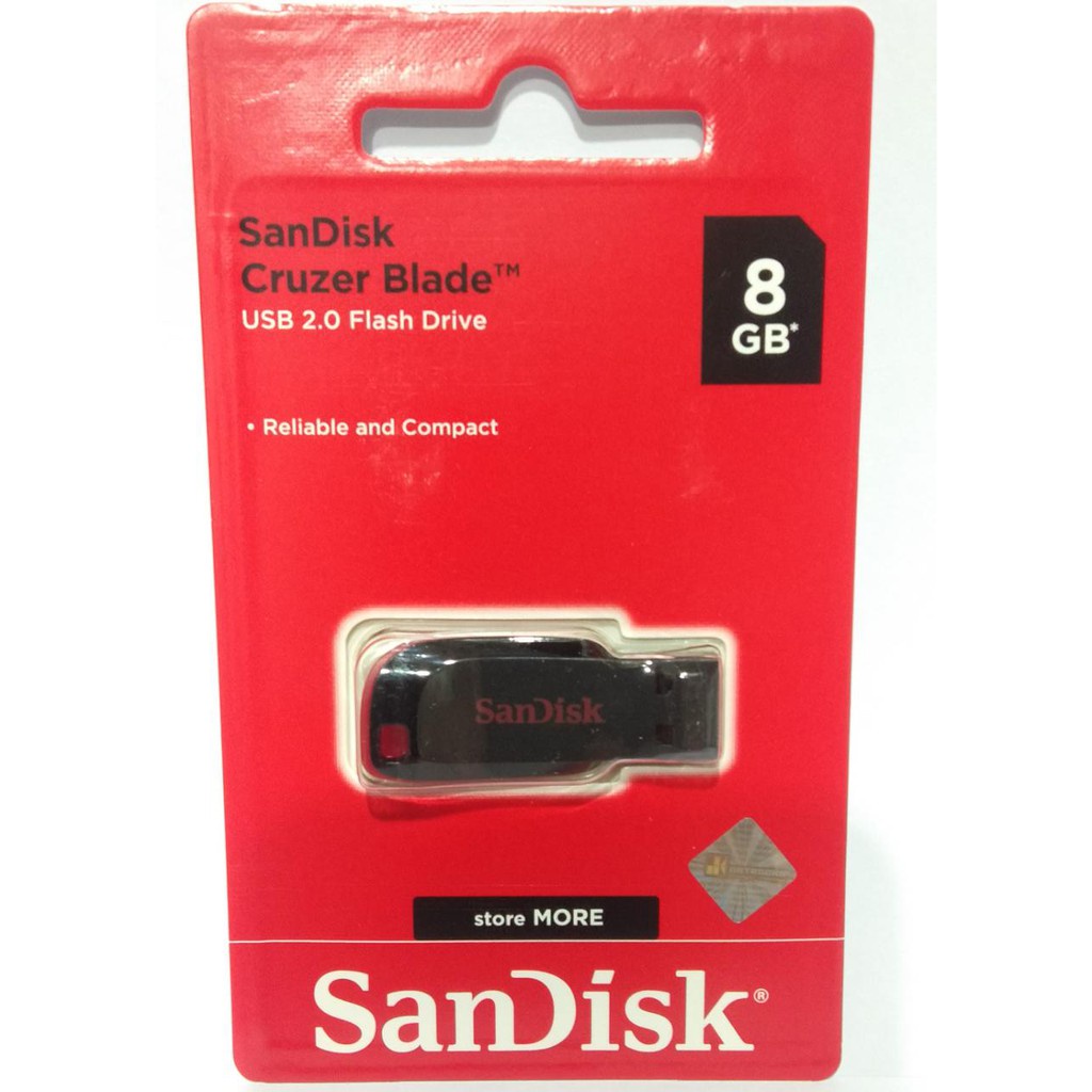 Sandisk Flashdisk 8GB Cruzer Blade CZ50