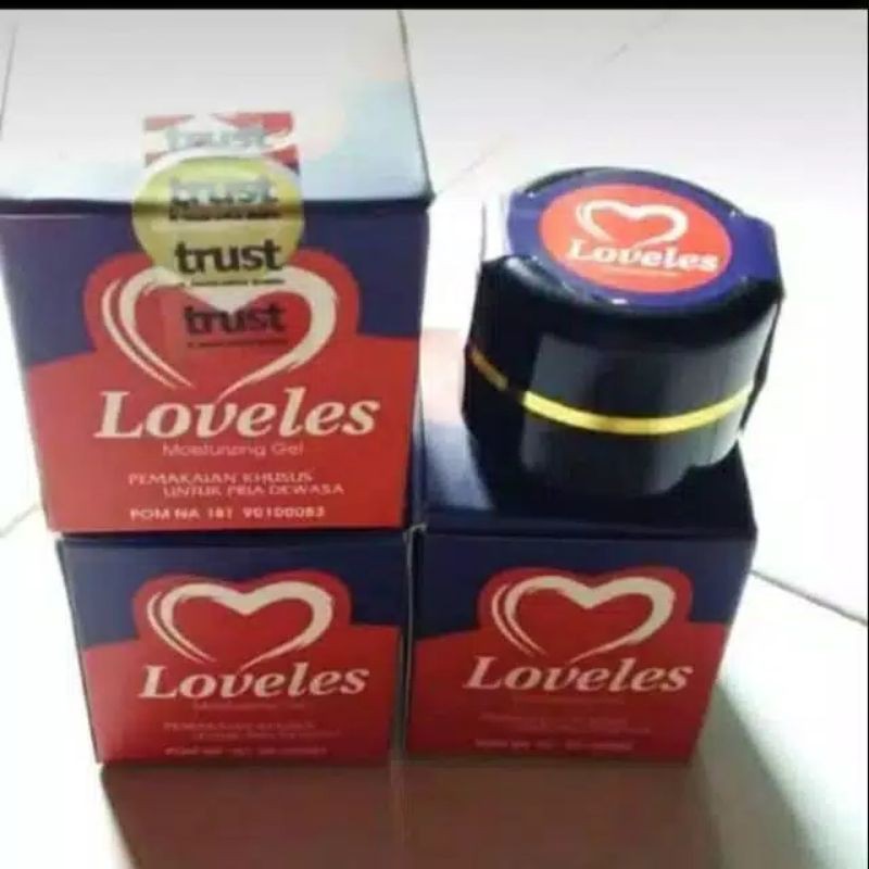 100% ASLI Loveless Mousturizing Gel Oles Original Loveles Asli - Obat Stamina Pria Kuat - Jundo Macc