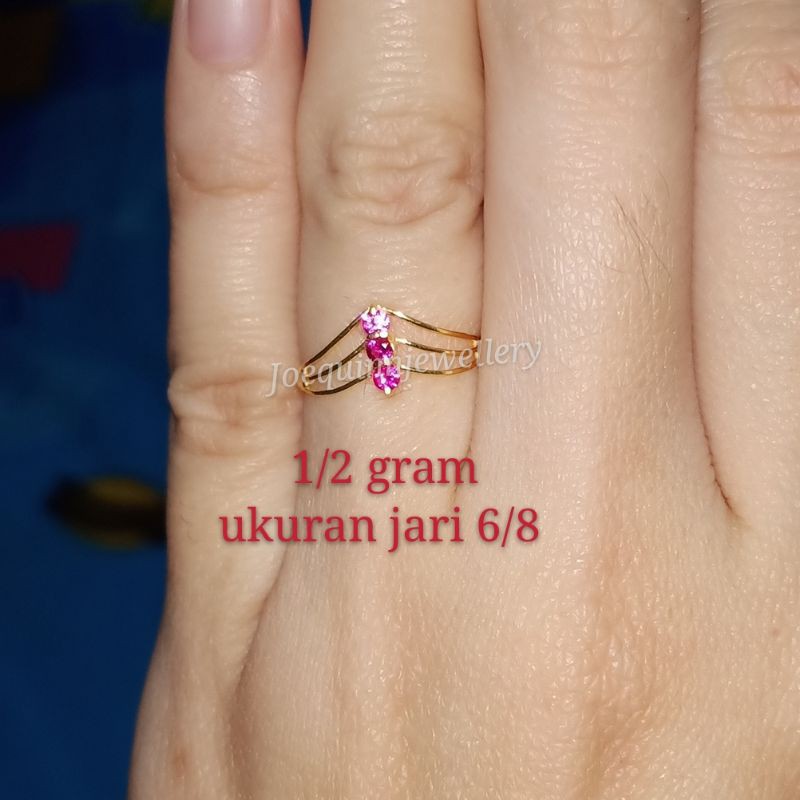 Cincin uk 6-8 UTK JARI KURUS KECIL DIPERHATIKAN BIAR GA SALAHKAN PENJUAL