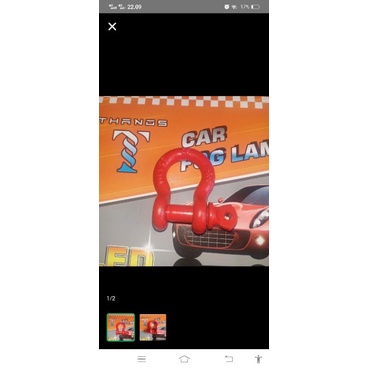 shackle anting towing depan mobil 1 pcs