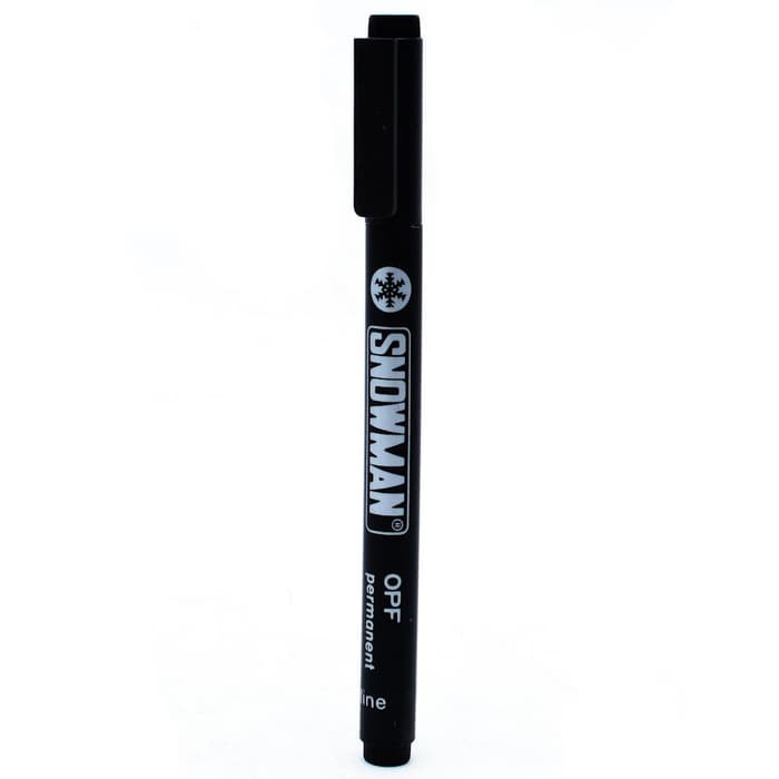 

NEW STOCK PERMANENT MARKER SNOWMAN OHP F (FINE) HITAM