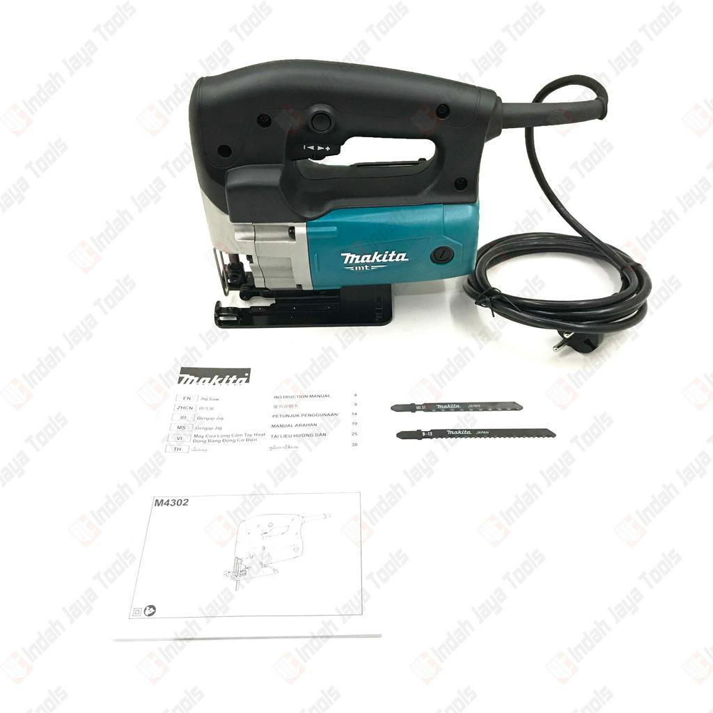 MAKITA M4302B Mesin Jigsaw Gergaji Potong KayuJig Saw M 4302 B