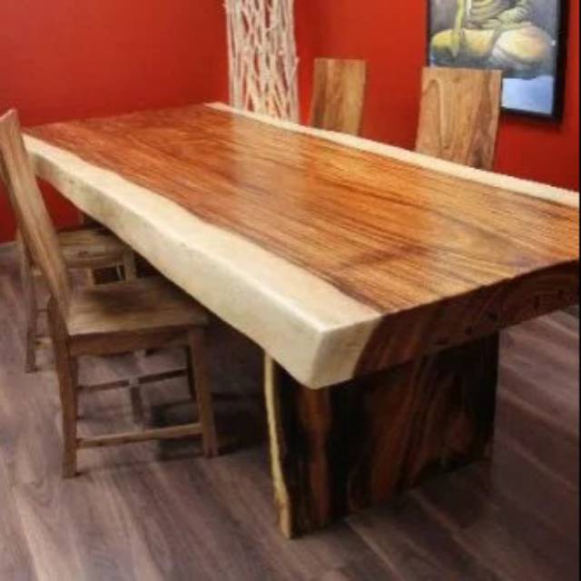meja makan trembesi mebel jepara.furniture jepara