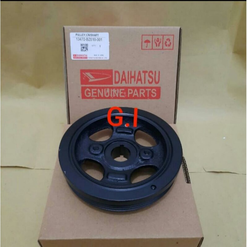 Pully Kruk As Pully Ker As Damper Pulley Crankshaft Daihatsu Xenia 1300cc Xenia 1300 Xenia 1.3