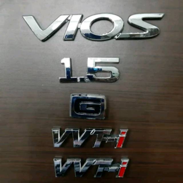 emblem Vios tipe G