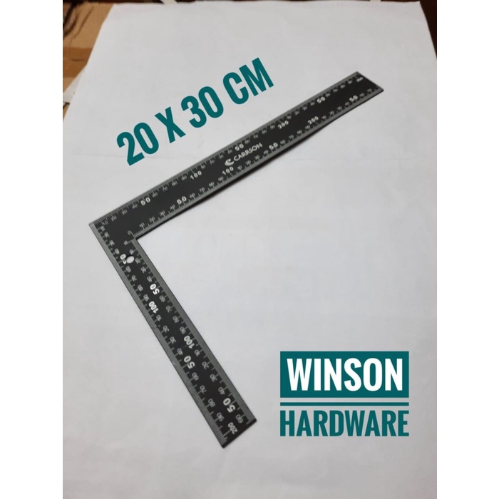 

Hari Ini Siku Hitam 20 X 30 Cm Carrson Penggaris Siku Meter Murah