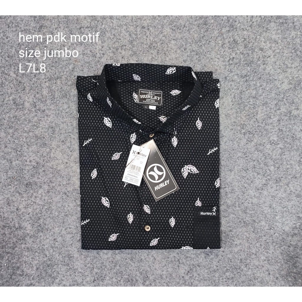 HEM MOTIF / HEM PRIA / HEM LENGAN PENDEK / HEM MOTIF