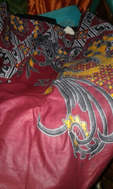 Baju Batik Pria Slimfit Big Size M L Xl Xxl Atasan Kemeja Batik Lengan Panjang Original