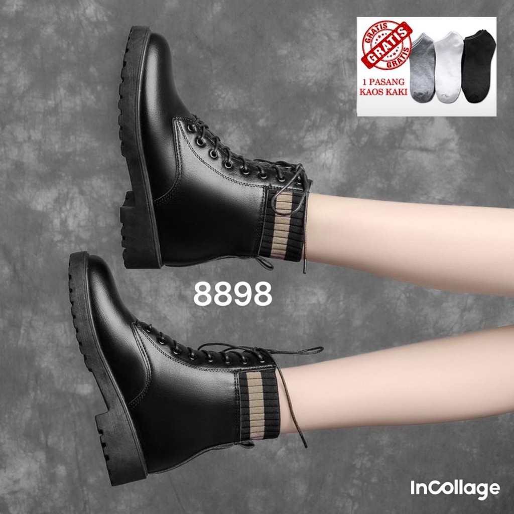 SEPATU BOOTS KOREA 8898