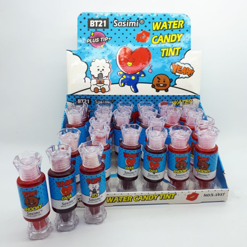 LIP CANDY SASIMI WATER LIP TINT BT21 1937 - LUSINAN
